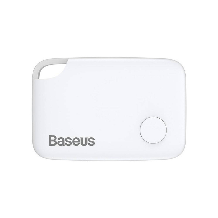 Baseus T2 keychain mini wireless key and other object finder white (ZLFDQT2-02)