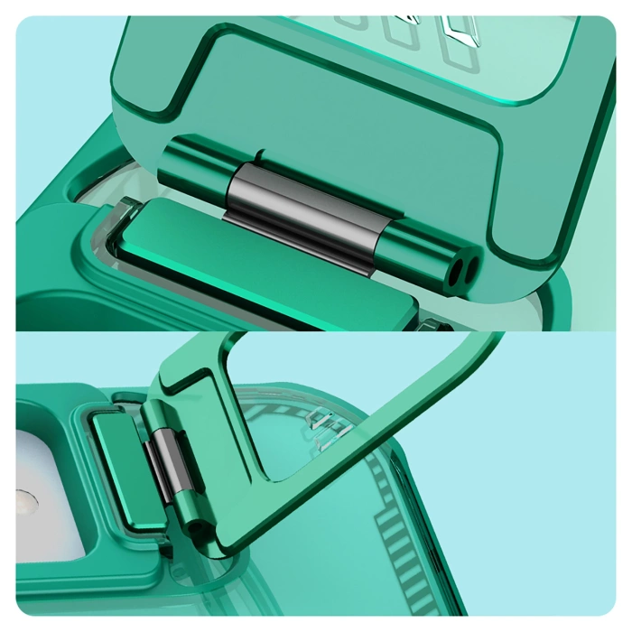 Etui Nillkin iPhone 16e Iceblade Prop Magnetic z podstawką na Zielone