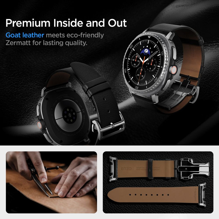 Spigen ENZO SAMSUNG Galaxy Watch 8 / CLASSIC (40 / 44 / 46 MM) BLACK