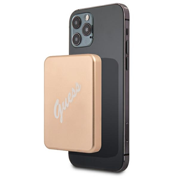 GUESS USB-C 5W 3000mAh Inductive Powerbank  Gold