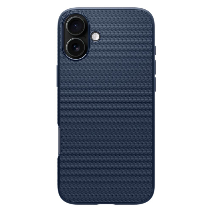 Spigen Liquid Air Navy Blue iPhone 16 Case