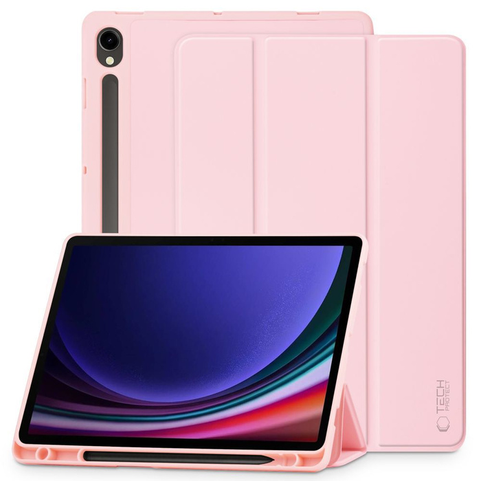 Hülle Tech-protect Sc Pen Samsung Galaxy Tab S9 Fe 10.9 X510 / X516b Rosa Case