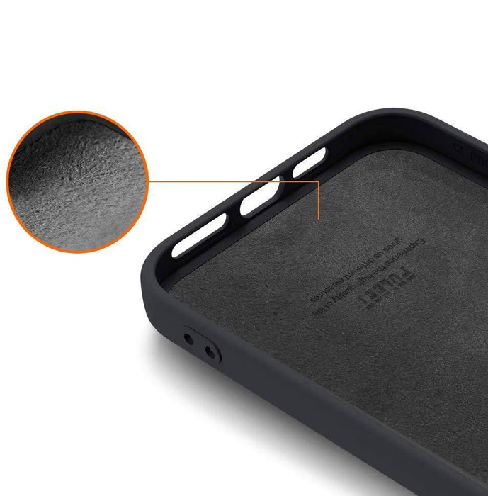 Custodia in silicone Custodia morbida in gomma flessibile per Xiaomi Redmi Note 10 5G / Poco M3 Pro nero