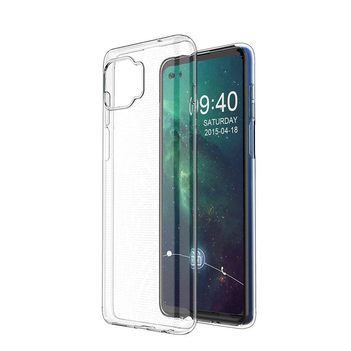 Gelový kryt pouzdro Ultra Clear 0,5 mm Motorola Moto G 5G Plus transparentní