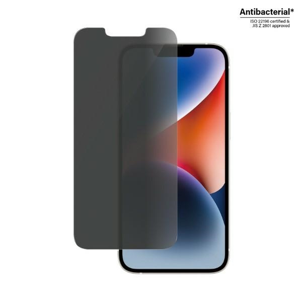 PanzerGlass Classic Fit iPhone 14 / 13 Pro / 13 6.1" Privatsphäre Bildschirm Schutz Antibakteriell P2767