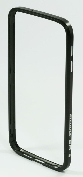 Pouzdro LJY Sword 6 Samsung Galaxy S6 Hliníkový nárazníkový rám černý