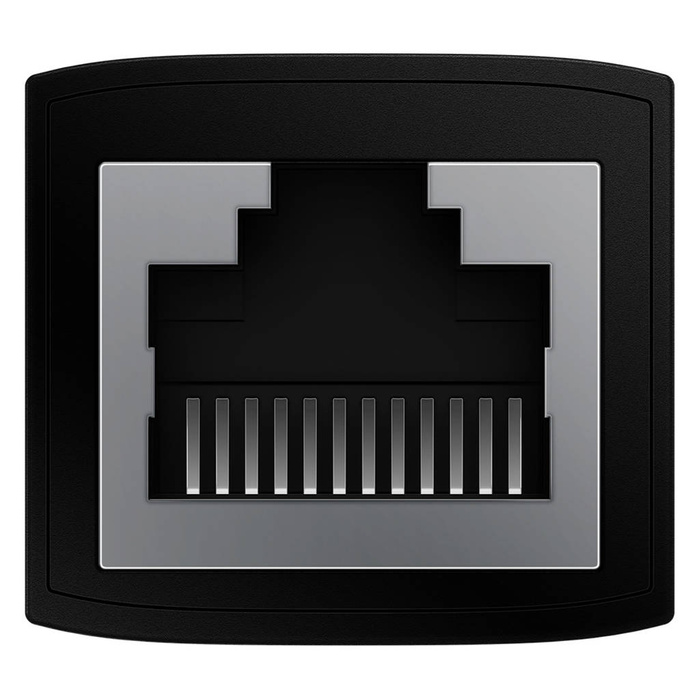 Baseus AirJoy Series Ethernet-Kabelstecker RJ-45 2 Stück - schwarz