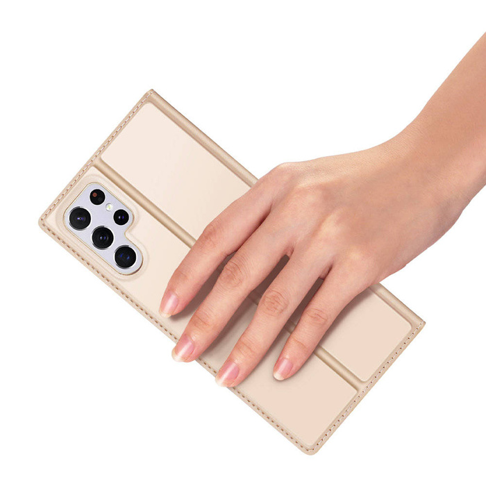 Dux Ducis Skin Pro Telefontok Samsung Galaxy S22 Ultra arany