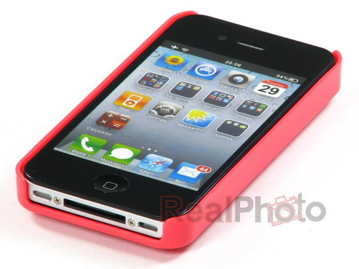 Funda  4 4S URBAN PREFER Coin 4 Rojo