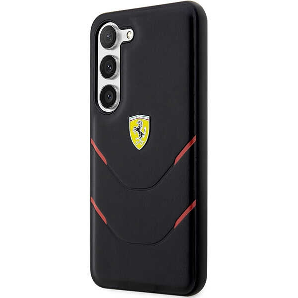 Cover Ferrari Fehcs23spbak S23 S911 Nero/Nerocase Linee di timbro a caldo Case