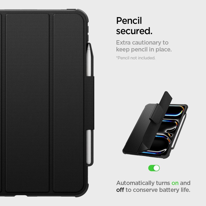 Coque Spigen Rugged Armor iPad "pro" Pro 11 5 / 2024 Noir