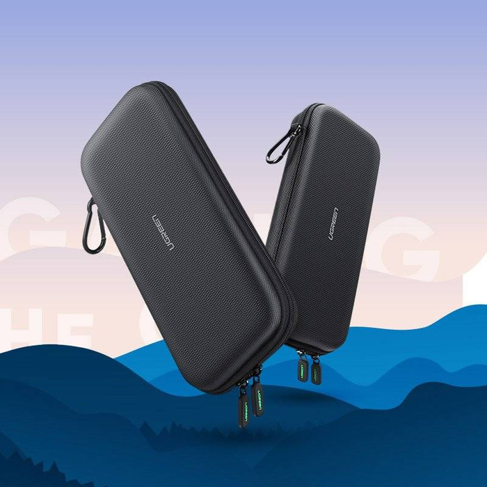 Ugreen Case Box für Nintendo Switch und Zubehör 26 cm x 12 cm x 4 cm schwarz (LP174 50974)