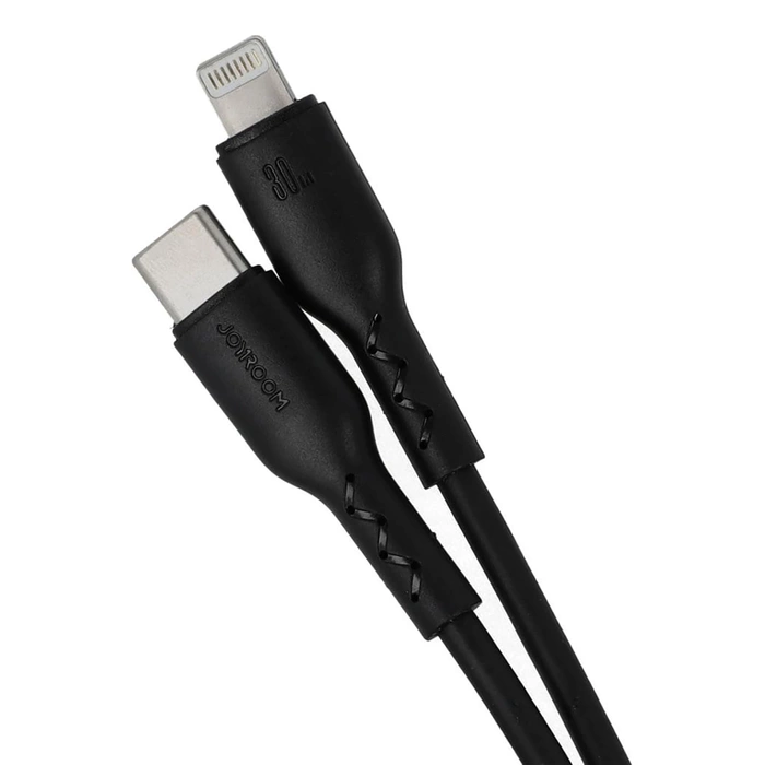 Joyroom Flash-Charge Series SA26-CL3 USB-C / Lightning kabel 30W 1m - černý