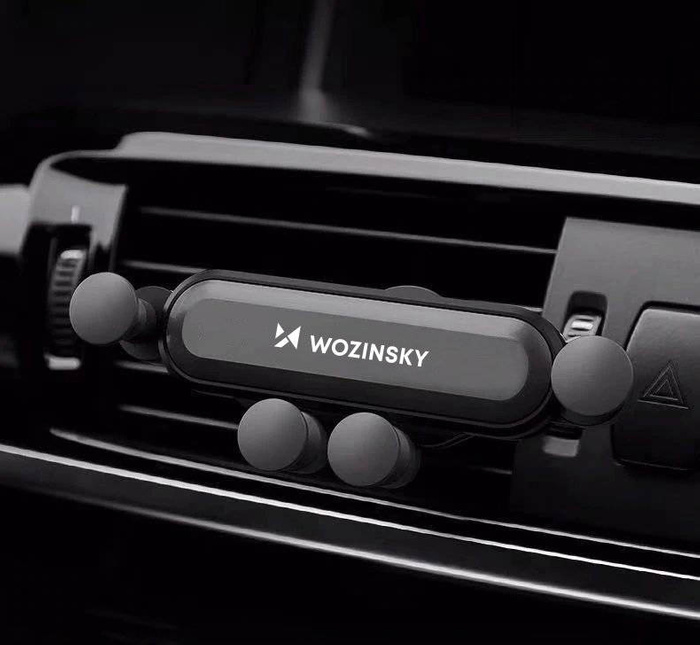 Wozinsky Gravity Car Mount Vent Black (WCH-05)