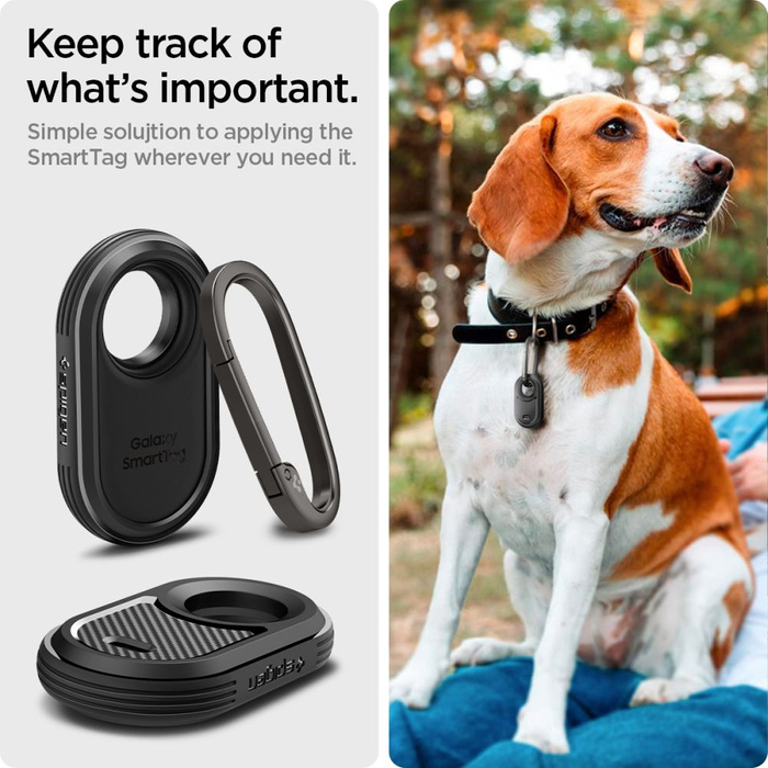 Spigen Rugged Armor Galaxy Smarttag 2 MATTE Nero