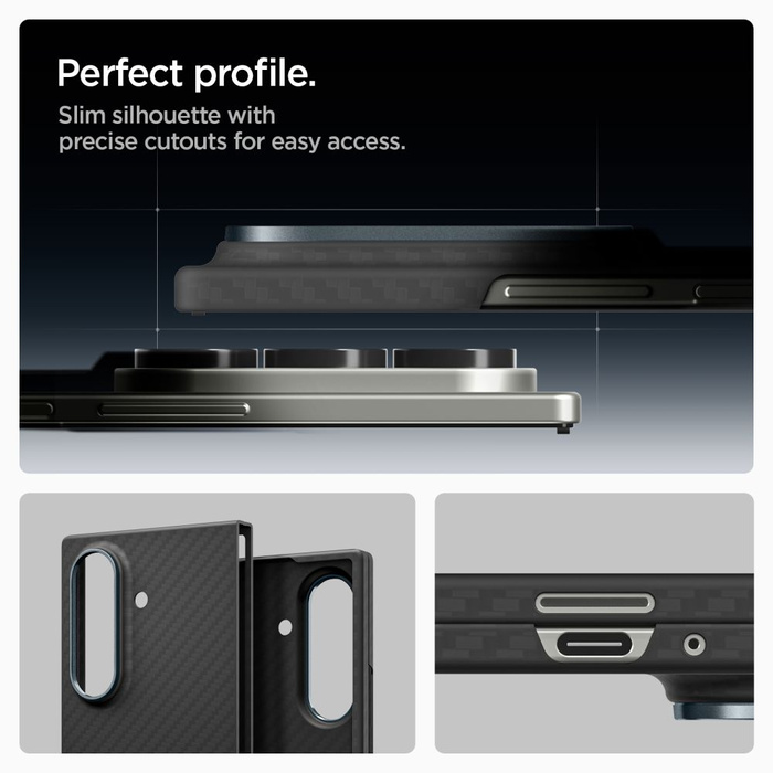 SPIGEN AIRSKIN ARAMID GALAXY Z FOLD 7 BLACK