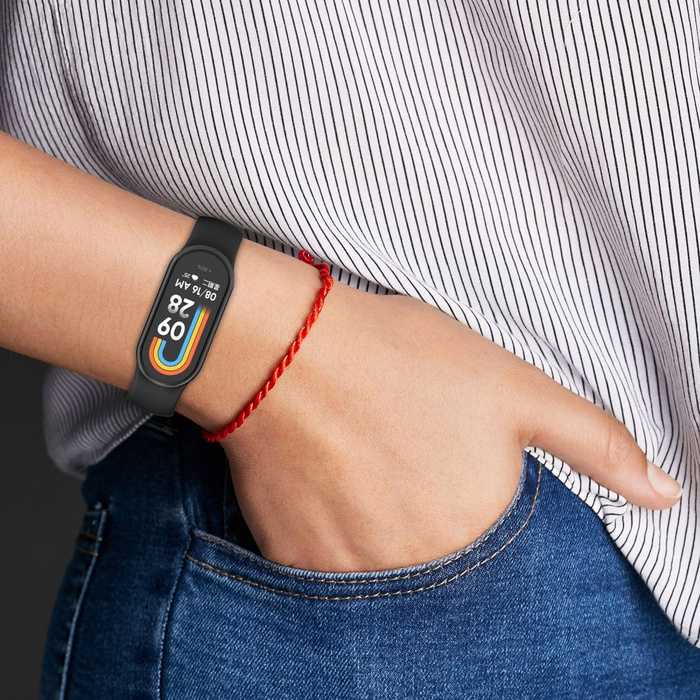Hülle Tech-Schutz Iconband Xiaomi Smart Band 8 / 8 Nfc Navy Case