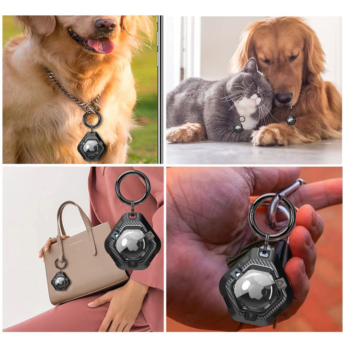 TECH-PROTECT DEFENSE APPLE AIRTAG 1 / 2 BLACK