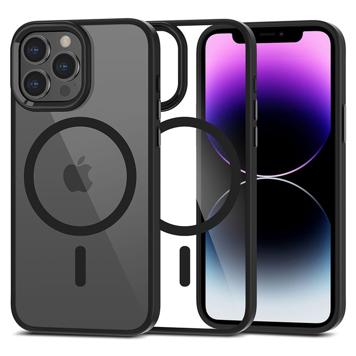 Case Tech-protect Magmat MagSafe iPhone 11 Pro Black/clear