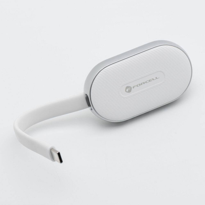 Powerbank do Apple Watch Forcell F-Energy Mini Power Watch 1A 2,5W 1200 mAh biały