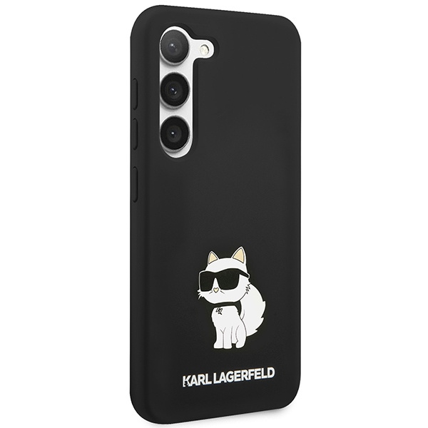 Obal Karl Lagerfeld Silicone Nft Choupette - Obal Samsung Galaxy S23 Plus (černý) Case