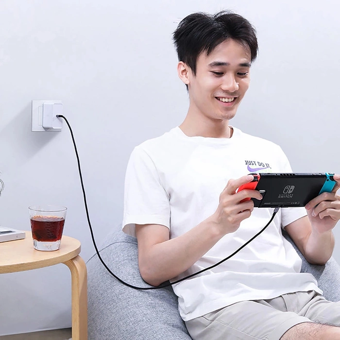 Cable Ugreen US316 70428 USB-C - USB-C PD QC FCP 100W 5A 480Mbps 1.5m - gray