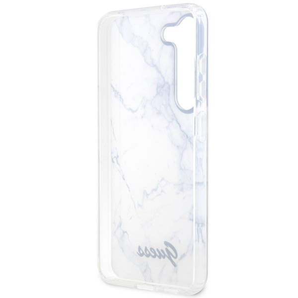 Obal Guess Guhcs23spcumah S23 S911 White/White Hardcase Marble Case