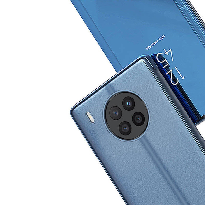 Clear View Case obal Huawei nova 8i flipový kryt černý