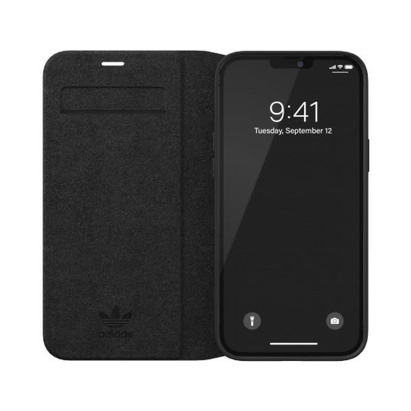 Cover ADIDAS ORIGINALS Apple iPhone 12 Pro Max Booklet Case BASIC Black White Case