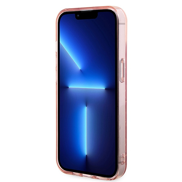 Etui Karl Lagerfeld KLHCP15SHNCMKLP iPhone 15 6.1" różowy/pink hardcase Monogram Choupette Case