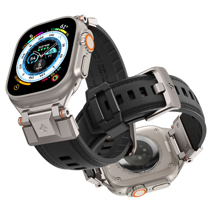 Spigen Armor Apple Watch DURAPRO PU 4 / 5 / 6 / 7 / 8 / 9 / SE / ULTRA 1 / 2 (42 / 44 / 45 / 49 MM) NEGRO