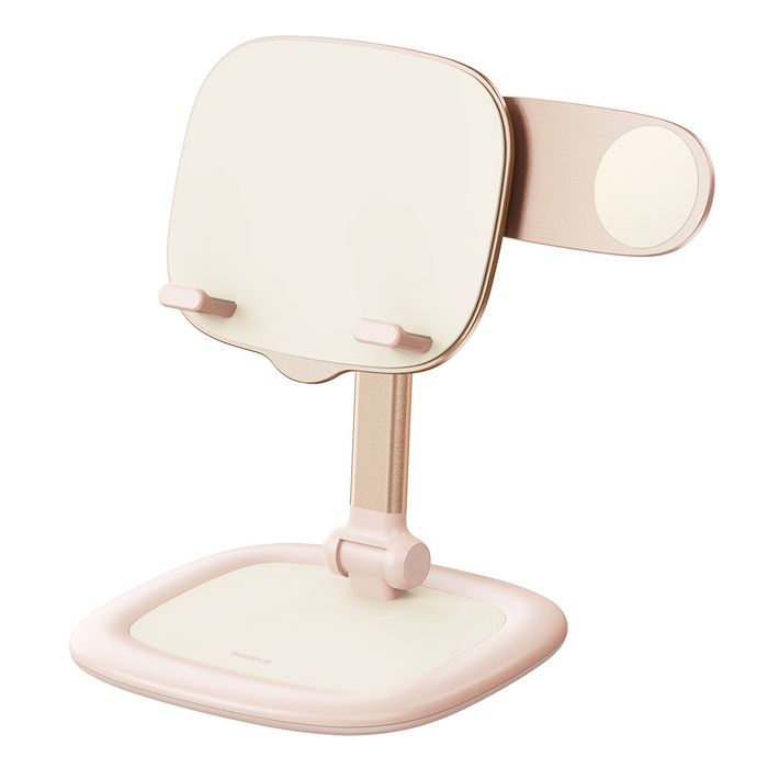Support réglable pour tablette/téléphone Baseus Seashell Series - rose