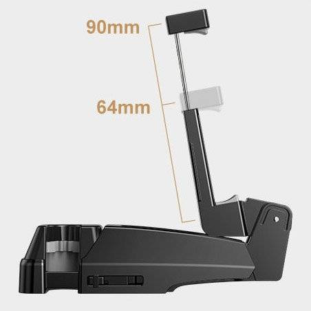 Baseus Car Rear Seat Headrest Phone Bracket Holder hook for 4.0-6.5 inch Smartphone black (SUHZ-A01)