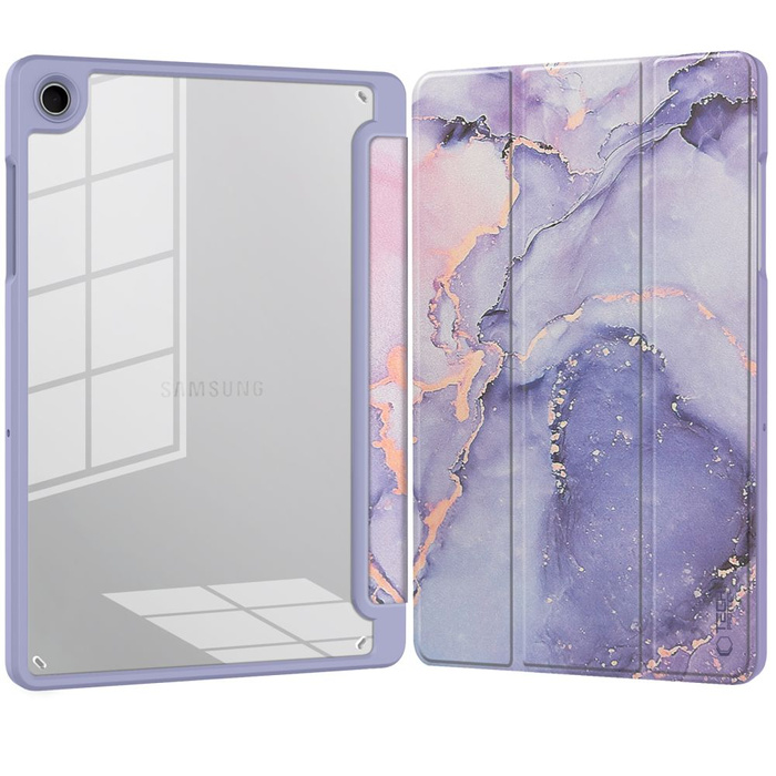 TECH-PROTECT SC PEN HYBRID GALAXY TAB A9+ / A11+ PLUS 11.0 X210 / X215 / X216 / X230 / X235 / X236 VIOLET MARBLE