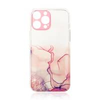 Coque en marbre pour Samsung Galaxy A12 5G Gel Cover Marble Pink