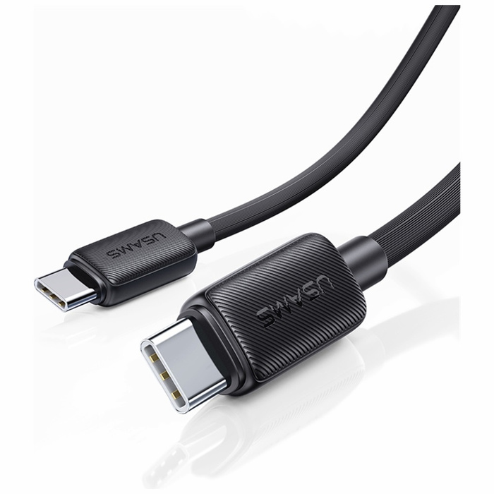 Kabel USAMS KY Series US-SJ691 60W USB-C do USB-C 1m czarny