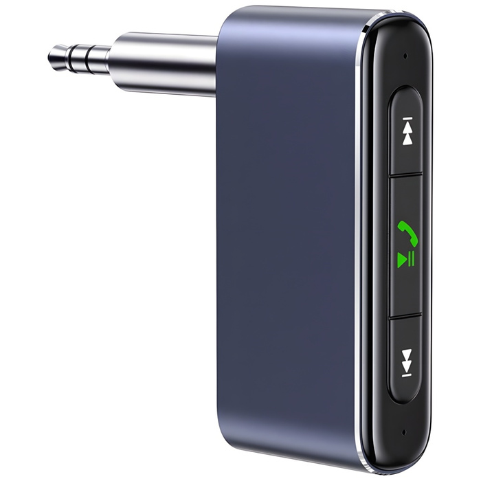 Adaptateur audio Bluetooth USAMS 5.0 - jack 3,5 mm gris/gris SJ519JSQ01 (US-SJ519)