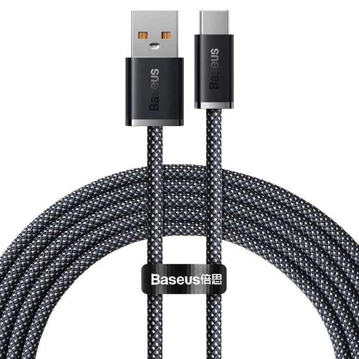 USB kabel Baseus Dynamic Series – USB Typ C 100W 2m šedý (CALD000716)