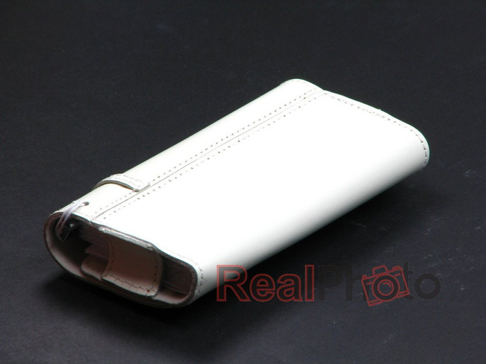 NOKIA CP-340 Housse en cuir blanc iPhone 4 4S