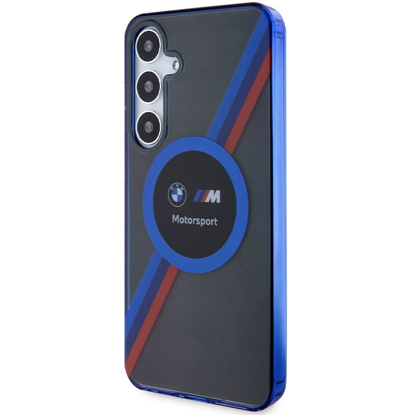 Funda BMW BMHMS24S23HTPUK Galaxy S24 S921 negro/negro durocase Motorsport IML Circle MagSafe Case