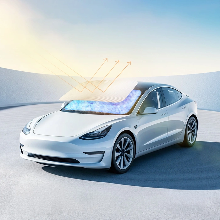 Baseus CoolRide BS-CN013 umbrella sunshade - black