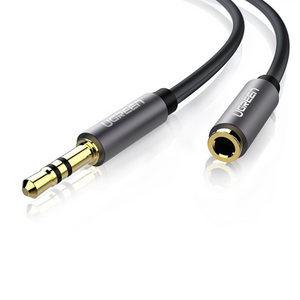 UGREEN Extensor de audio  AUX Jack 3,5 mm 1,5m Negro
