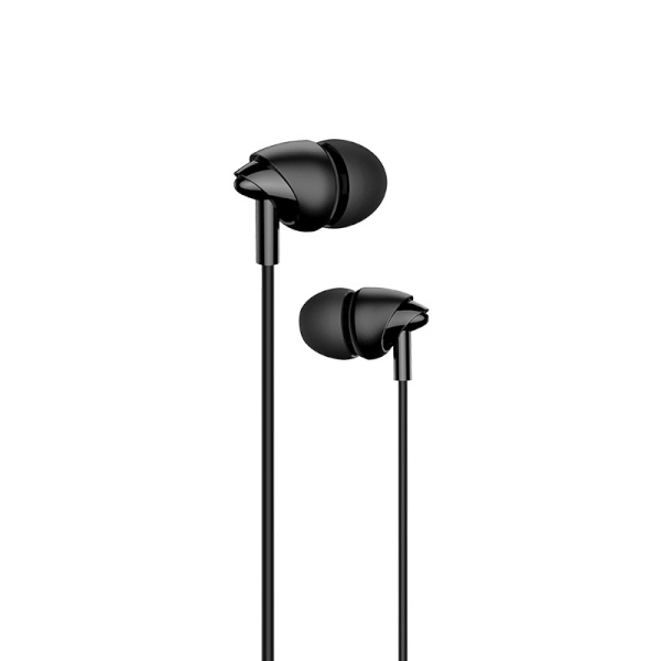 Slúchadlá Stereo USAMS EP-39 Jack 3,5 mm HSEP3901 Black