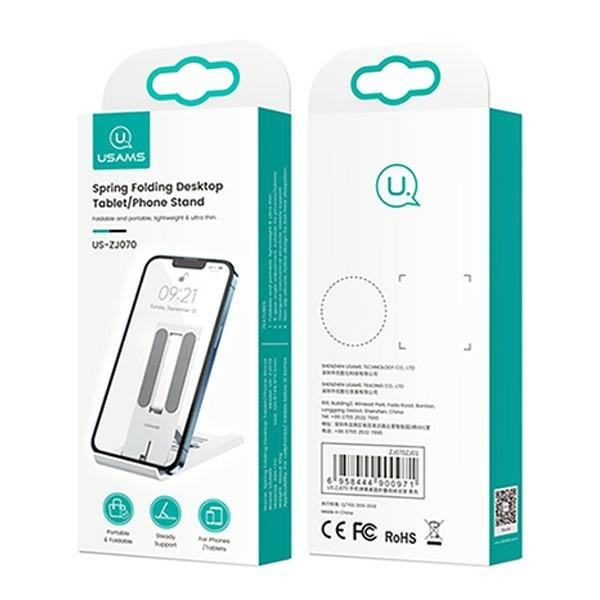 USAMS Ständer desktop für handy/tablet weiß/weiß ZJ070ZJ02 (US-ZJ070)