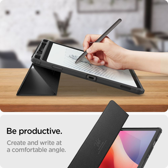 ETUI SPIGEN SAMSUNG GALAXY TAB S9 11.0 / S10 FE 10.9 X710 / X716B / X520 / X526 ULTRA HYBRID ”PRO” CZARNE