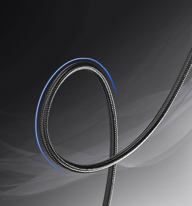 Uzelený Kábel HDMI kábel - USB Typ C 4K 60 Hz 1,5 m čierno-sivý (MM142 50570)