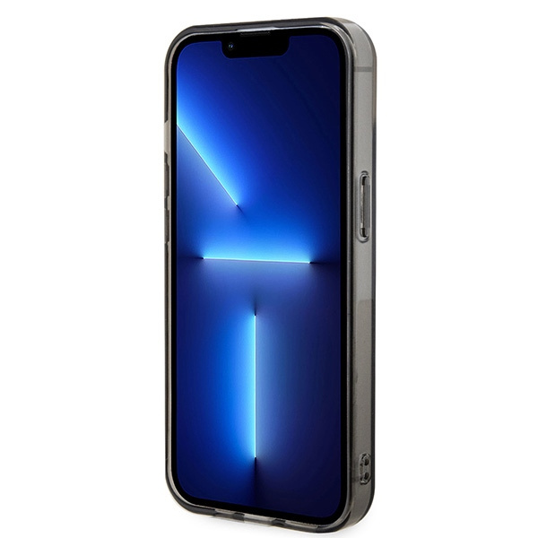 Etui Karl Lagerfeld KLHMP15SHFCKNOK iPhone 15 6.1" czarny/black hardcase IML Ikonik MagSafe Case