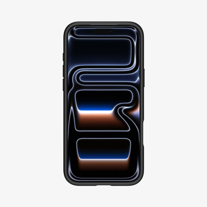 Spigen Ultra Hybrid Mag MagSafe IPhone 17 PRO FROST NEGRO/NARANJA