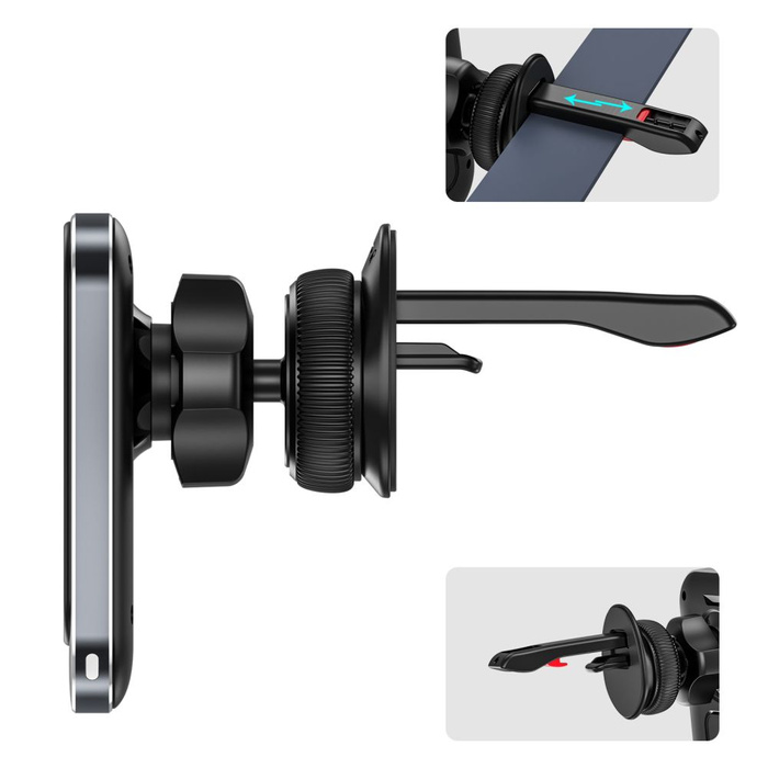 TECH-PROTECT MM15W-V2 MagNETIC MagSafe VENT CARGADOR INALÁMBRICO PARA COCHE 15W NEGRO