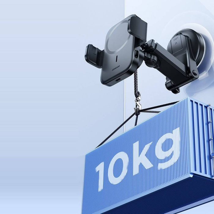 Joyroom Caricabatterie a induzione wireless Qi 15W (MagSafe per iPhone compatibile) per cruscotto (JR-ZS295)